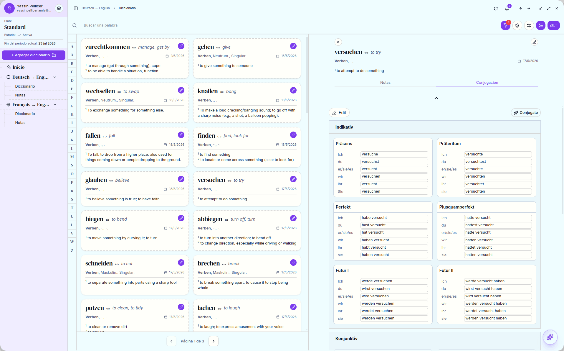 VocaB personalization preview